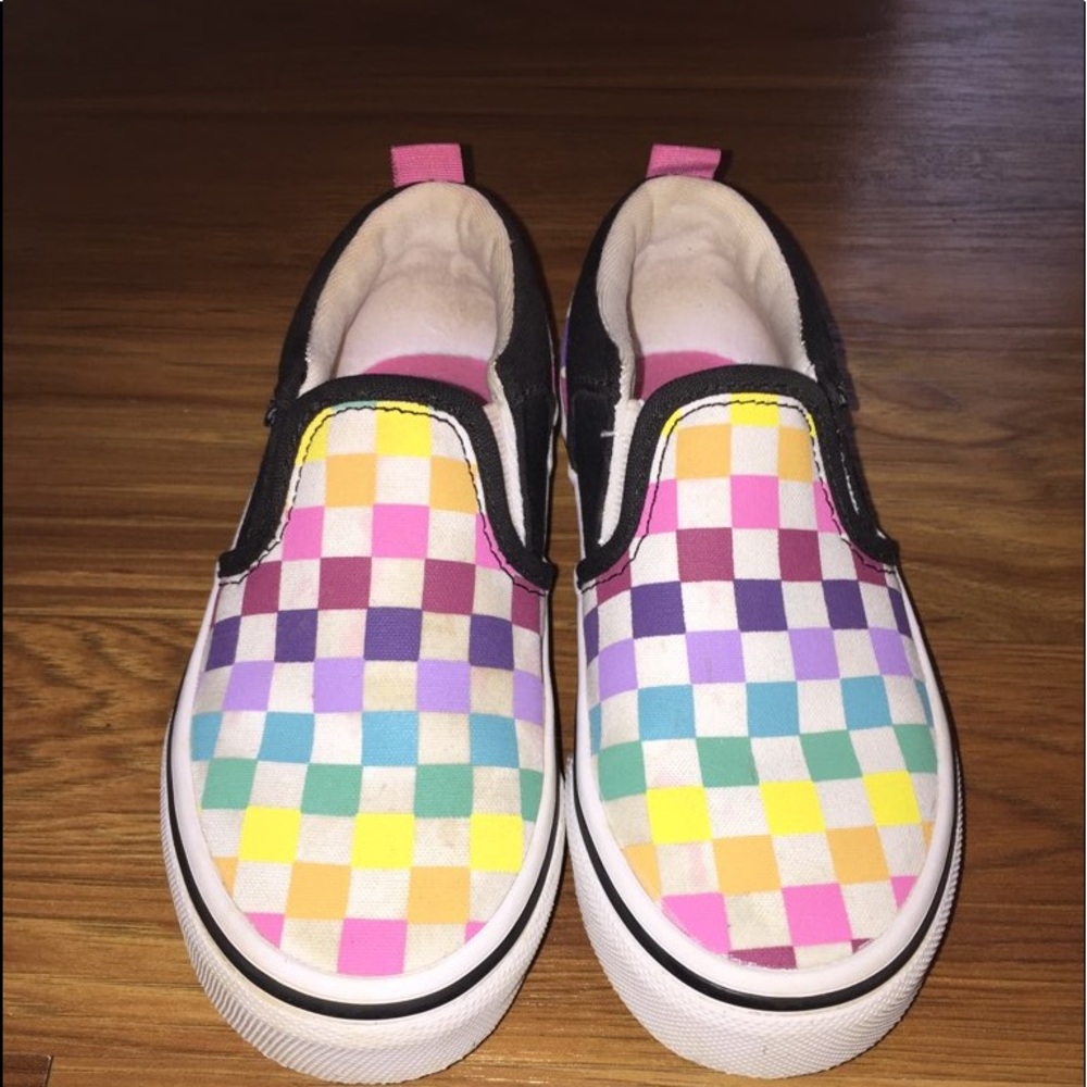 Girls Vans slip ons size 11